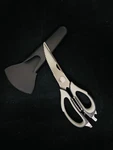7W1 Kitchen Scissor Knife Stainless Steel Multifunction Cutter Good Kithcen Grey. Fixed Price $9.94.