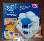Swirl Around Smart Spin Storage Container Organizer System Nos. Fixed Price $24.50.