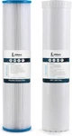 Whole House Water Filter Cartridge Set - Fits 4.5"X20" Dual Systems. Fixed Price $198.99.