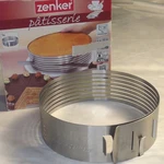 Zenker Patisserie Cake Cutting Slicing Aid Stainless Steel Adjustable 8 Layer. Fixed Price $15.78.