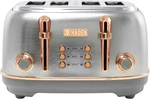 Heritage 4-SLICE Stainless Steel Toaster With Adjustable Browning & Grip Feet. Fixed Price $133.99.