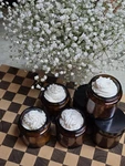 Grassfed Handmade Whipped Tallow Cream 4OZ Amber Jars With Essential Oils. Fixed Price $21.50.