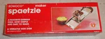 1986 Nos Rowoco Spaetzel Maker In Box - Hong Kong #219. Fixed Price $28.99.