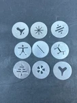 Wear Ever Super Shooter Cookie Press Discs Replacement Part Vintage 70123. Fixed Price $13.00.