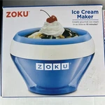 Zoku Ice Cream Maker Freezer Bowl Blue ZK120-BL Easy Clean Manual Plastic. Fixed Price $26.00.