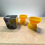 Oxo Good Grips Egg Poacher Silicone Set 2 Dishwasher Safe New In Box. Fixed Price $26.99.