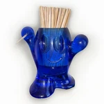Vintage Koziol Toothpick Holder Blue Acrylic Original Nix Germany 2001. Fixed Price $19.99.