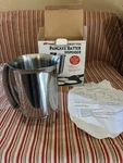 Pancakes Handy Gourmet Brand Batter Dispenser Stainless Steel Easy Pour!. Fixed Price $16.00.