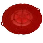 Kuhn Rikon 13" Spill Stopper Silicone Pot Lid Vented Cover Red. Fixed Price $9.80.