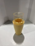 Vintage Shaklee Protein Shaker Butter Yellow Cup 12 Oz 1970S Workout Retro. Fixed Price $9.00.