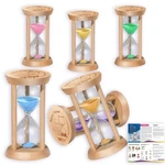 Suliao Timer, Colorful Hourglass Sandglass Wooden Clock 30SE.... Fixed Price $35.76.