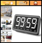Digital Kitchen Timer - 7.8" Extra Large Display, Magnetic Led, 4 Alarms, 3 Volu. Fixed Price $53.99.