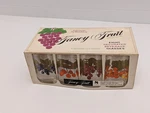 Brockway Glassware Fancy Fruit Collection Mid-century Kitchen 8 Glasses. Fixed Price $55.00.