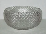 Hocking Glass Miss America Crystal Large Curved Salad Bowl. Fixed Price $26.00.