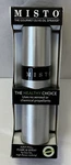 New Misto Gourmet Olive Oil Pump Sprayer Brushed Aluminum (SH9). Fixed Price $10.95.