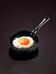 Mini Non-stick Egg Frying Pan 4.7"/5.5" Portable Cookware For Home & Camping. Fixed Price $26.99.