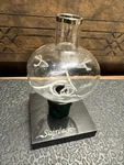 Soiree Premier In-bottle Wine Aerator Etched Glass/ Blown With Stand. Fixed Price $14.00.