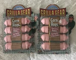 2 Packs Grilla Gear Corn Hogs Fun Holders 8 Sets Nos. Fixed Price $24.50.