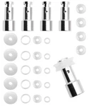 15 Pcs Pressure Cooker Valve, Floater, Sealer, Gasket Kit, 5-8 Qt Xl, PPC780. Fixed Price $16.44.