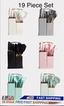 Silicone Kitchen Set With HOLDER,19 Pcs Cooking Heat Resistant. Fixed Price $29.49.