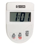 Cdn Loud Alarm Digital Kitchen Timer, White. Fixed Price $27.95.