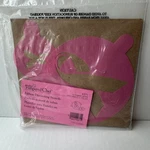 Pampered Chef Help Whip Cancer Ribbon Stencils Set New #4371 Retired. Fixed Price $5.99.