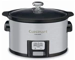 Cuisinart PSC-350 3-1/2-QUART Programmable Slow Cooker, 3.5 Quarts, Silver. Fixed Price $55.20.