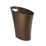 Umbra 082610-125 Bronze Plastic Gal. Wastebasket H X 6.35 13.4 D In.. Fixed Price $20.94.