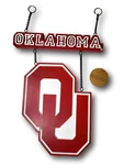 Oklahoma Sooners Hanging Sign Outdoor Plaques Ncaa College Sports Fan Home Decor. Fixed Price $47.96.