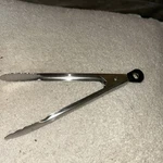 Oxo Good Grips 9"-12" Kitchen Tongs Stainless Steel Locking For Cooking-serving. Fixed Price $21.99.