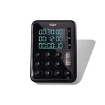 Digital Kitchen Timer Triple Display Black Oxo Good Grips. Fixed Price $51.99.