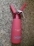 It Whipped Cream Maker Pink. .25 L. Fixed Price $20.00.