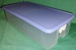 Tupperware Fridgesmart Medium Long Container - Blue. Fixed Price $8.99.
