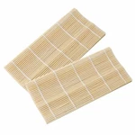 Natural Bamboo Sushi Making Rolling Mat 9.5" X (pack Of 2). Fixed Price $6.81.