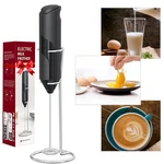Electric Milk Frother Double Whisk Handheld Coffee Foam Mixer Battery Operated. Fixed Price $18.04.