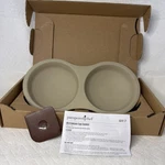 Pampered Chef Microwave Egg Cooker 1372 / 5143 Stoneware Double Mold Usa Nib. Fixed Price $16.99.
