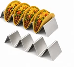 2 Pack Stainless Steel Holders Rack Stand Holds 4 Tacos Dishwasher Safe. Fixed Price $14.99.
