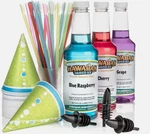 Hawaiian Shaved Ice 3 Flavor Fun Pack Snow Cone Syrup Kit. Fixed Price $41.99.