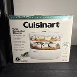 Cuisinart Turbo Convection Steamer Quart TCS-60 Vegetable/rice New. Fixed Price $97.49.