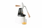 Chef'n 102-221-358 Fresh Force Tabletop Citrus Press, 2.3, White/stainless/wood. Fixed Price $29.99.