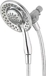 New Box Delta IN2ITION 2-IN-1 Shower Chrome Finish Massaging Hand. Fixed Price $20.31.