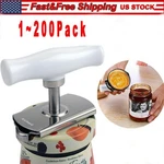 Jar Lid Bottle Opener Can Adjustable Remover Stainless Steel Twist Off Grip Easy. Fixed Price $48.05.