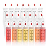 22-PACK 4OZ Squeeze Bottles Plastic Condiment Squirt W/ Red Tip Caps. Fixed Price $19.99.