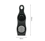 Double-head Plastic Two-in-one Egg Slicer. Fixed Price $7.99.
