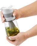 Oxo Good Grips Twist & Pour Salad Dressing Mixer 14 Ounces ***cap Missing***. Fixed Price $10.99.