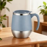 14OZ Insulated Coffee Mug Bulk With Handle, Stainless Steel Travel. Fixed Price $11.99.