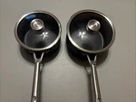 Ninja Foodi Neverstick Premium Hard-anodized 3.5 QT/2.5 Set Of Black. Fixed Price $45.00.