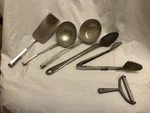 Vintage Aluminum Kitchen Utensil Lot Foley Clearfield Speedy-clean (6PCS). Fixed Price $34.99.