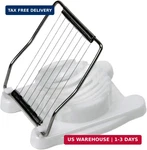 Chef Craft Basic Plastic Egg Slicer, 4 Inches Length 8 Stainless Steel Wires,. Fixed Price $9.06.