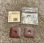 1996 Pampered Chef #2610 Nylon Pan Scraper Brown Made In The Usa-set Of 2-NEW. Fixed Price $21.50.
